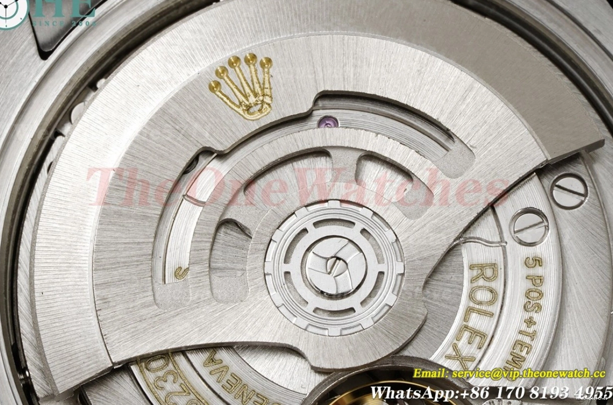 SS 36mm EWF Perpetual 126000 A3230 SS Black Oyster 0306